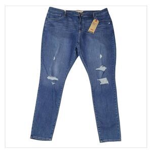 Levi's Jeans Women's Size 24W 720 High-Rise Super-Skinny Leg Denim Pants New wit